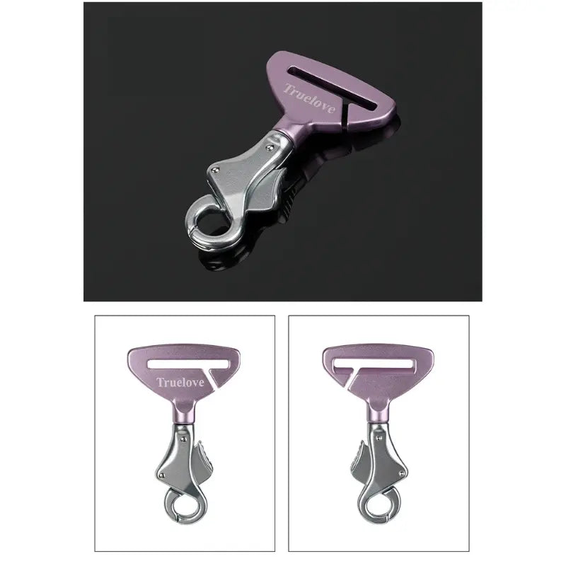 Fluffin DriveSafe® – Veiligheidssluiting voor auto's van aluminiumlegering voor honden