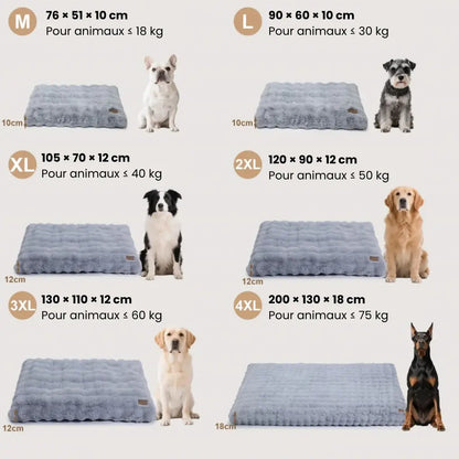Fluffin CloudNest® – Zachte en wasbare orthopedische matras voor honden