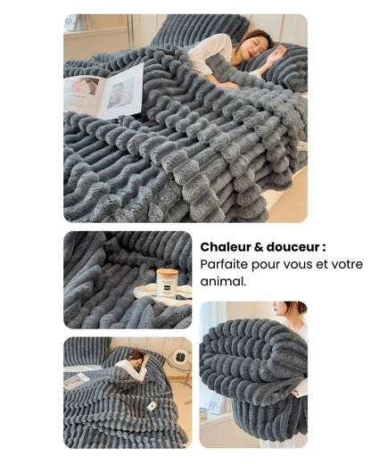 Fluffin CozyTouch® – Ultrazachte cocoonplaid voor bed, bank en huisdieren