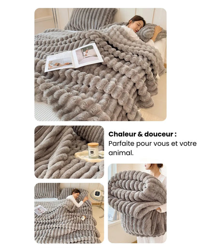Fluffin CozyTouch® – Ultrazachte cocoonplaid voor bed, bank en huisdieren