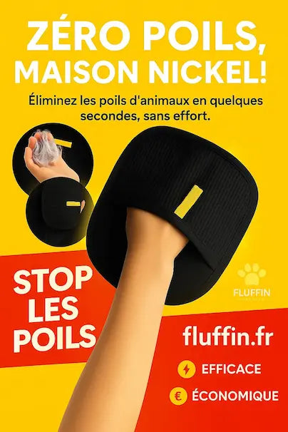 FLUFFIN® - De magische handschoen voor het oprapen van haren 2025 🐾